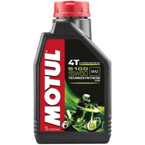HUILE MOTO '5100' 10W-50 4 TEMPS MOTUL 1 L