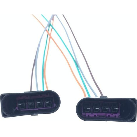 Hochspannungs-Zündspulenstecker, kompatibel mit Zündspulen von Volkswagen Magtotan, Golf, Tiguan, Passat und Audi EA888 – JB1269-4P