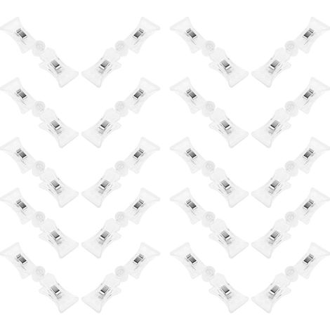 Beavorty Lot de 20 supports pancartes à clip rotatifs (1/5)