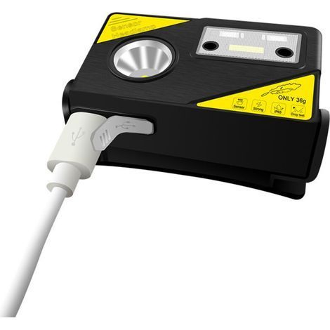 USB Rechargeable LED Headlamp, Super Bright Headlamp with 3 Modes, Waterproof Sensor LED Headlight (1/5)