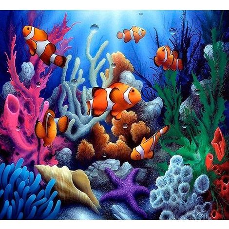 Mosaico de diamantes 5D - Rafa 40x30cm