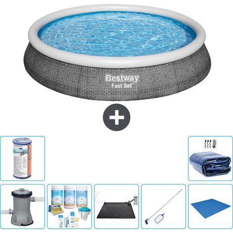 Bestway Bestway Fast Set Ronde - 396x84 cm - 8-pièces  S21452 (1/5)