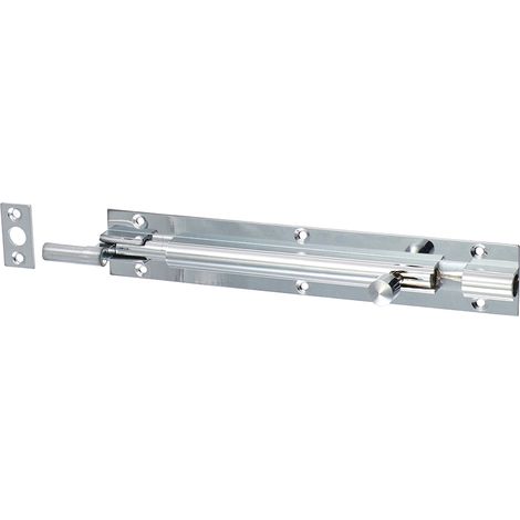 TIMCO Necked Barrel Bolt Polished Chrome - 150 x 25mm