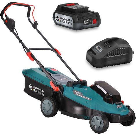 Falciatrice a batteria KS 33LM-20V 30 l 33cm 3200 tr/min con batteria 2Ah e caricabatterie (1/5)