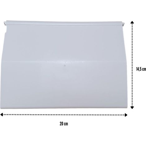 Volet skimmer piscine Aqualux Vitalia 20,9 cm – Compatible avec skimmers rectangulaires et arrondis – Réduction des débris – Installation facile