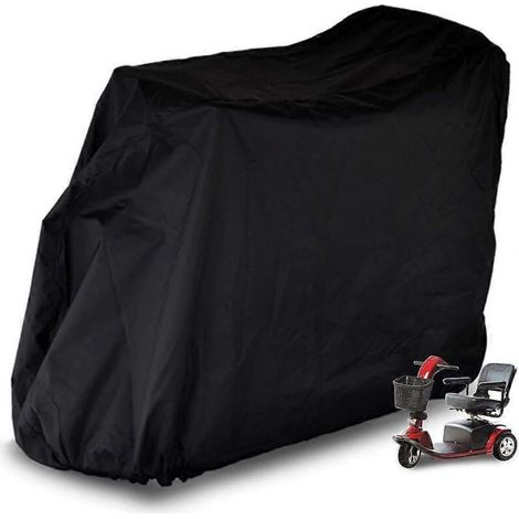 Housse robuste pour scooter de mobilité, 120 x 90 x 50 cm, imperméable, 420D (1/4)