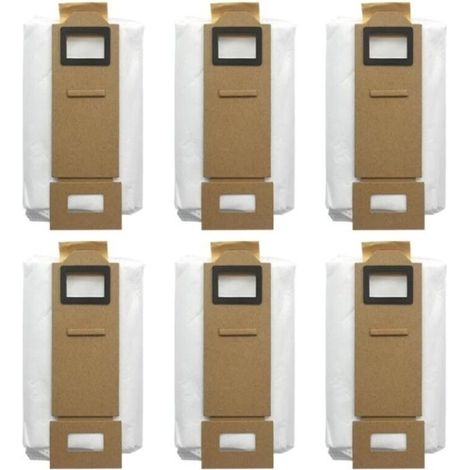 6 sacs pour aspirateur Roborock S7-AquaForge (1/2)