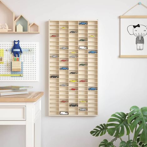 Display Case Brown 50 x 4.5 x 96 cm Engineered wood vidaXL