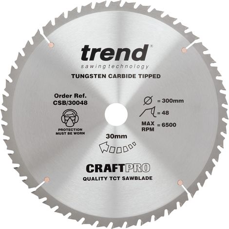 TREND CRAFT SAW BLADE 300 X 48T X 30 (1/3)