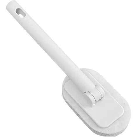 Bathroom Long Handle Brush Comfortable Grip Shower Cleaning Brush Multifunctional Bathroom Scrub Brush for Toilets Tiles Bathtubs (1/5)