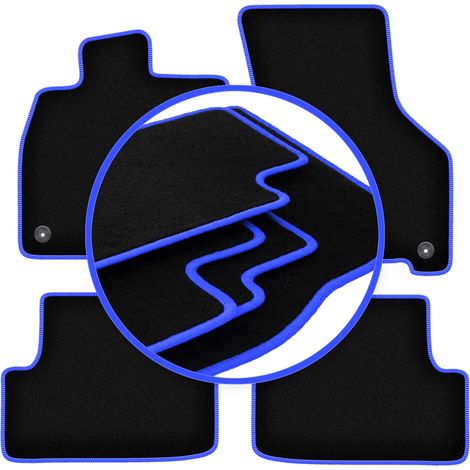 Alfombrillas CARLUX-BLUE para Volkswagen Golf VIII eTSI alltrack, hatchback, station wagon, variant (2020-) (1/5)