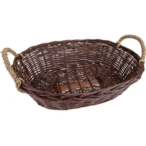 Cesto Ovale Nat 75x57x20 cm (1/5)