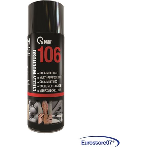 COLLA MULTIUSO SPRAY ML.400 "106"      spray dotato di valvola regolabile