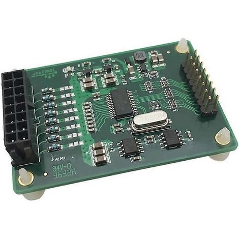 Módulo ADS1256, placa de desarrollo de muestreo y adquisición de datos, convertidor analógico-digital de 24 bits, entradas diferenciales de terminación simple. (1/5)