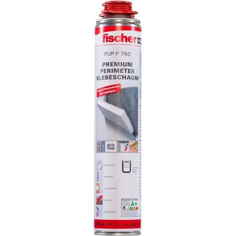 Colle mousse de périmetre PUPP 750 G B2 gris béton / 750 ml