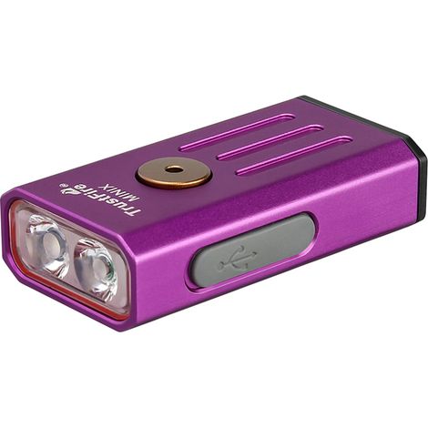 Mini lampe torche rechargeable IP66 avec lumière UV/rouge pour randonnée, camping, recherche, urgence,E (1/5)