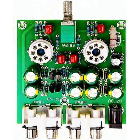Préamplificateur à tubes audiophile 6J1, amplificateur de casque, tampon à tubes, unité d'effets pour audiophiles et amateurs.