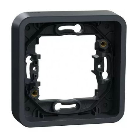 SCHNEIDER MUREVA STYL MUR34107 Frame 1 horizontal position IP55 IK07 Recessed Anthracite grey (1/3)