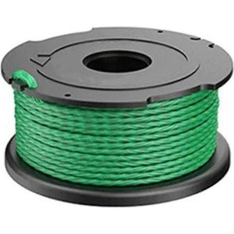 1 bobine ABS A6486 pour tondeuse Black & Decker, tête de coupe-bordures à fil nylon - AquaForge (1/4)