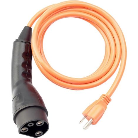 Câble d'alimentation de charge pour voiturette de golf -031016-PT 2.04.0620 pour voiturettes de golf Evolution EV 120 V, prise de charge à 3 broches (1/4)
