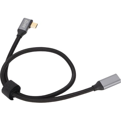 Câble USB-C 100W PD 0.5M Compatible Projection 4K et Transfert Données Rapide (1/5)