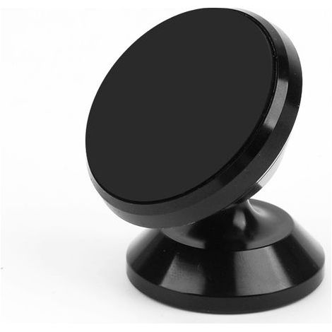 Support de téléphone de voiture noir, support de téléphone de voiture universel avec rotation à 360°, (1/5)