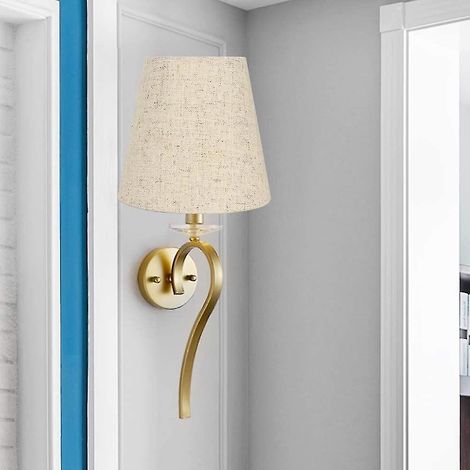 Set mit 6 kleinen Klemmlampenschirmen für Kerzenlampen, zylindrischer Stofflampenschirm für Tischlampen. (1/4)