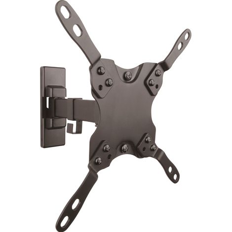 Support Mural Extensible pour TV et Moniteur de 12 à 42 Pouces, Compatible VESA 75x75 à 200x200 mm, Bras Réglable jusqu'à 190 mm, pour Écrans LED, LCD et Moniteurs de Bureau (1/5)