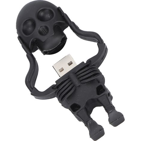 Clé USB 16GB Design Crâne Cartoon - Stockage Rapide pour Fichiers et Données (1/5)