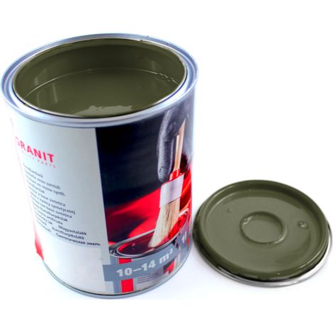 Vernice Mb trac verde oliva nopolux wickens granito lattina da 1 litro (1/2)