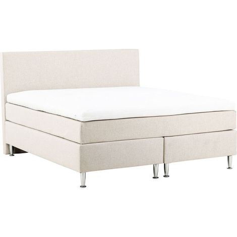 Lit Adulte Design "Toledo" 180x200cm Beige (1/5)