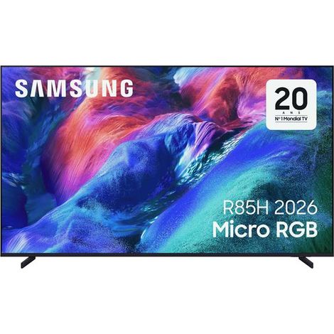 Téléviseur Samsung TMR65R85HAUXXC 65 pouces Micro RGB 4K Smart TV Tizen Wi-Fi 6E Dolby Atmos