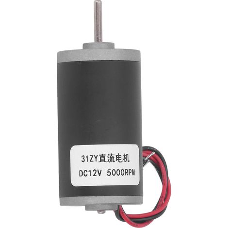 Moteur électrique DC 12V à aimant permanent, réversible et haute vitesse 5000 tr/min, couple élevé (1/5)