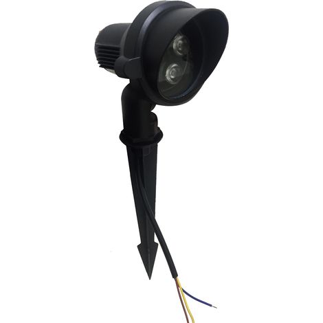 Faretto LED a picchetto 5W illuminazione esterno da giardino F101-5WLuce Neutra Naturale 4200k (1/5)