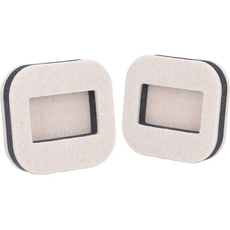 5 Coussinets de Protection en Felt pour Pieds de Chaise, Anti-Rayures Sol et Parquet, Fixation Stable, Marron - Lot de 5