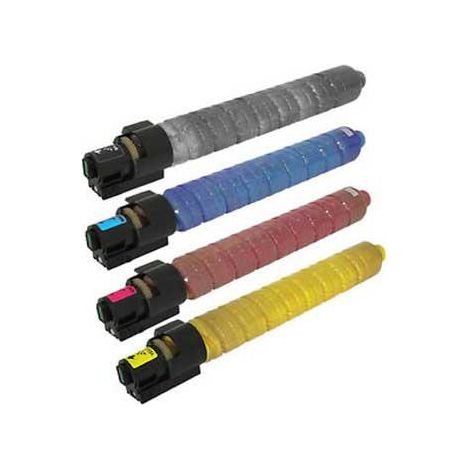 Cartucho de toner genérico Ricoh Aficio MP-C2800/MP-C3300/MP-C3001/MP-C3501 (841127/842046/841427) de alta calidad.
Adecuado para uso en las siguient