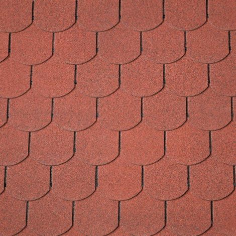 Bardoline Classic Schindeln Biber Rot 2,00 QM
