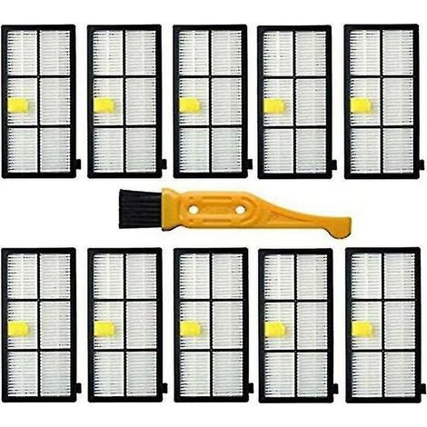 Filtre Hepa CREA 10 pièces pour aspirateur Irobot Roomba série 800 900 (1/5)