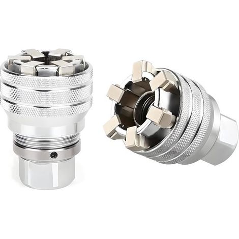 Llaves de vaso universales ajustables mejoradas, llaves de vaso manuales, vasos multiusos, herramientas universales de 10 mm a 19 mm (1/5)