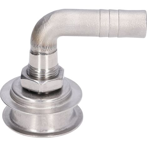 316 Stainless Steel Fuel Tank Vent, Single Bowl Exhaust Port, Ventilation Pipe, Marine 90-degree Ventilation Port, Yacht Casting Fuel Tank Vent, M16 (1/5)