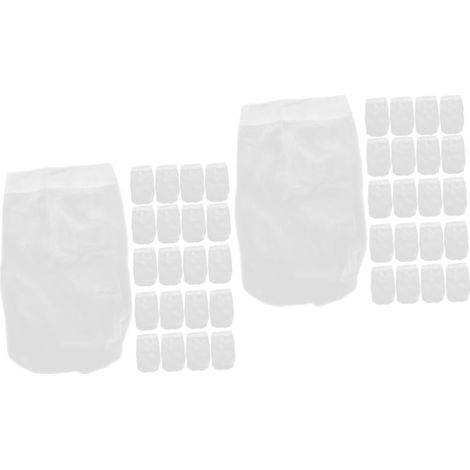 40 Stück Pool Skimmer Socken Elastische Filtersocken Für
