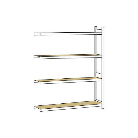 Weitspannregal  mit Spanplatte  Höhe 2500 mm  Spannweite 2250 (1/3)
