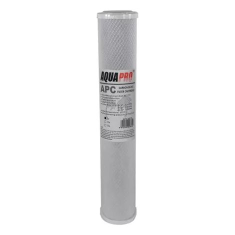 Cartouche Charbon Actif 5 Microns 20 Pouces