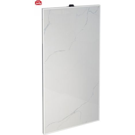Bella Jolly Infrarot Wandheizkörper 60 x 120 cm 1200 Watt marmoroptik Heizgeräte