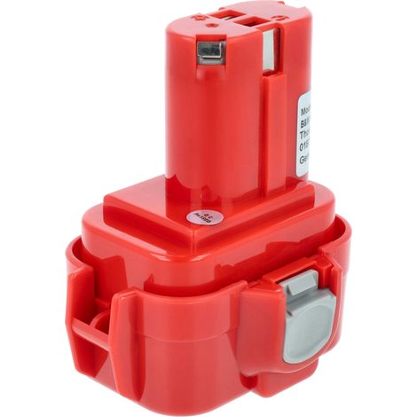 vhbw NiMH batteria 3000mAh (9.6V) per strumenti attrezzi utensili da lavoro sostituisce Makita 9100A, 9101, 9101A, 9102, 9102A