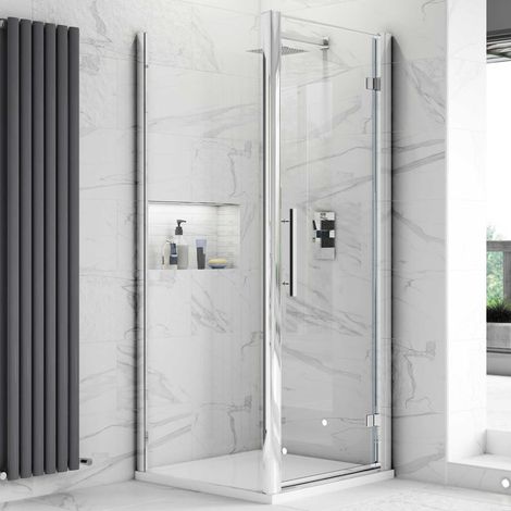 Hudson Reed Apex Hinged Shower Enclosure 760mm x 760mm - 8mm Glass (1/5)