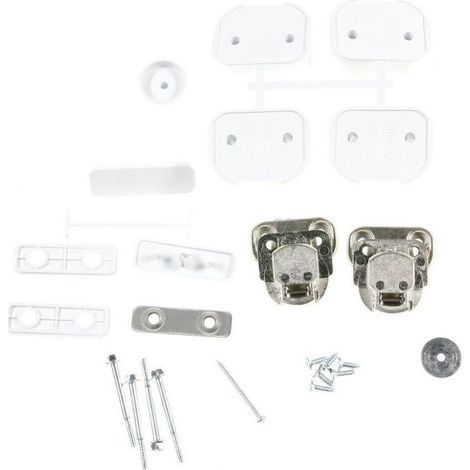 KIT CHARNIERE FERM. VOLET POUR LAVE LINGE CANDY