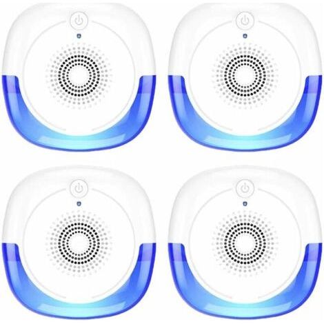 Répulsif Ultrasons Insectes Haute Puissance 4 Pcs Anti Rongeurs Electrique Appareil Ultrason Anti Antiparasitaire Répulsif Moustique Cafards Mouches Souris (1/5)