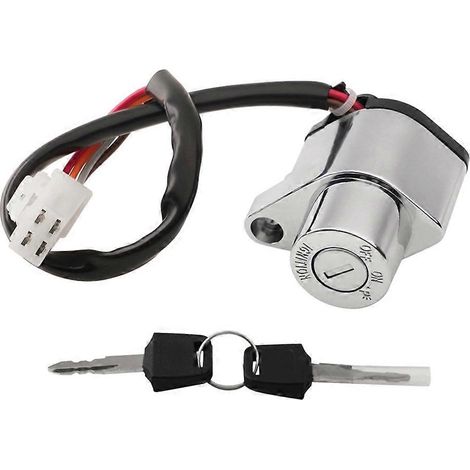 Ensemble commutateur d'allumage pour Suzuki Intruder VS 700 750 GL GLF 37110-38A04, 37110-38A03, 37110-38A02, 37110-38A01 (1/5)