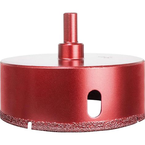 Diamantés Scie Cloche Foret, Coupe-Trou de Performance pour Verre/Tuile/Granit/Marbre (95mm), idéales pour percer le carrelage (1/5)